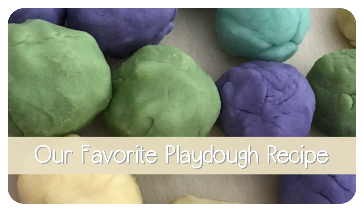 Homemade Playdough Failure and Successand a Good Coloring Tip! - This  Week for Dinner