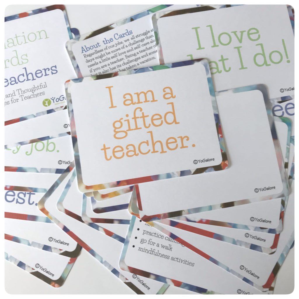 affirmation cards for teachers
