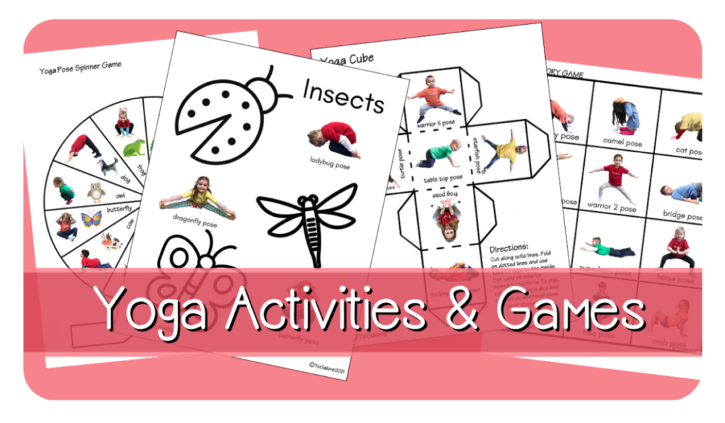 kids yoga printables