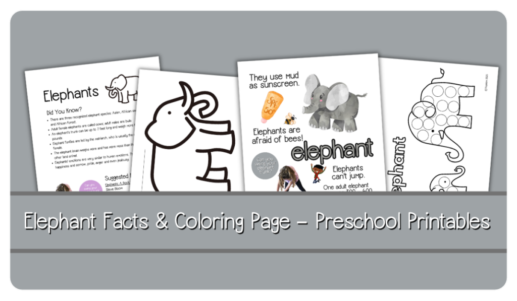elephant-printables
